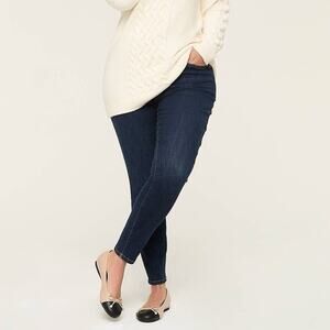Lane Bryant Plus 20 Skinny Jean Tighter Tummy Technology Fit High Rise Stretch